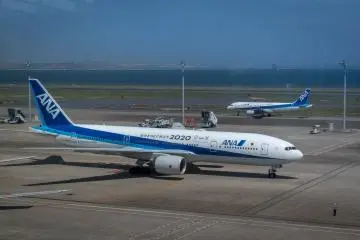  I soon noticed  how much closer the airplanes seemed to be in this terminal. This is because Terminal Two is located closer to the runways than Terminal One